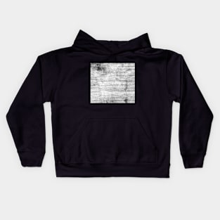 Gray wood grain background Kids Hoodie